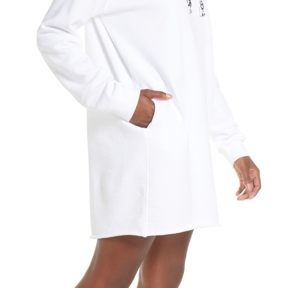 COPY - UGG LUCILLE HOODIE DRESS NEW W/ Tags WHITE… - Picture 6 of 7